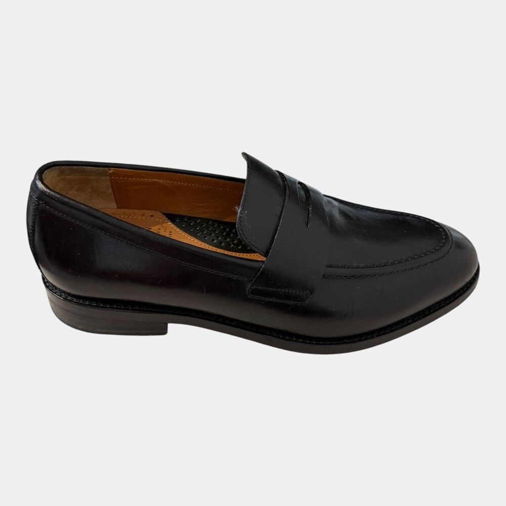 Cole Haan American Classics Men’s Black Leather Penny Loafers Size 8.5 M